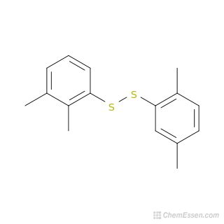 Disulfide, 2,3-xylyl 2,5-xylyl Structure - C16H18S2 - Over 100 million ...