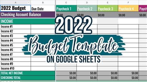 Monthly Budget Planner Spreadsheet Template For Google Sheets | ubicaciondepersonas.cdmx.gob.mx