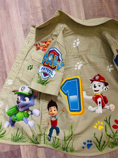 Paw patrol birthday outfit | Etsy