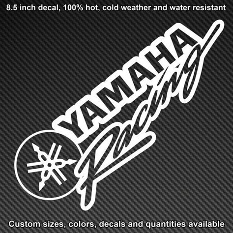 Yamaha Racing decal sticker adhesive fz6r fzr r6 r1 | Etsy in 2020 | Yamaha racing, Yamaha logo ...