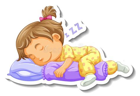 Sleeping Cartoon Moon stock vector. Illustration of children - 25129790