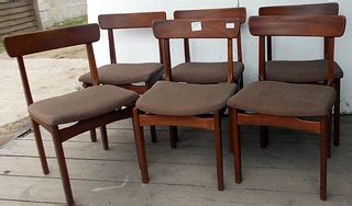 161 | 1960's G Plan Teak Dining Chairs, Set of 6 by JW WIlki… | Flickr