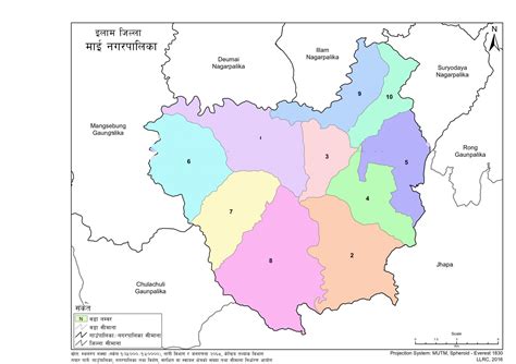 Map of Mai Municipality, Ilam, Nepal – Nepal Archives