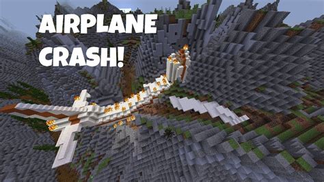 Minecraft Small Plane Crash