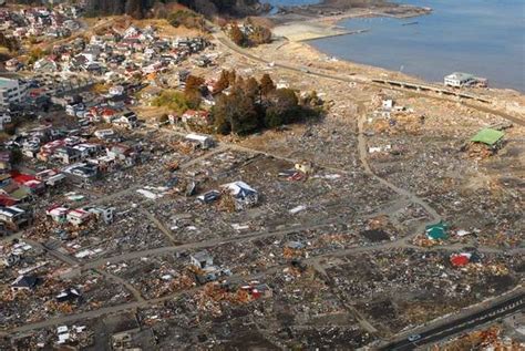 Tsunami Damage Before And After