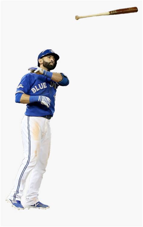 Jose Bautista Bat Flip Png, Transparent Png - kindpng