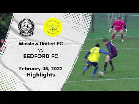 EXTENDED HIGHLIGHTS | Winslow United v Bedford FC - Win Big Sports