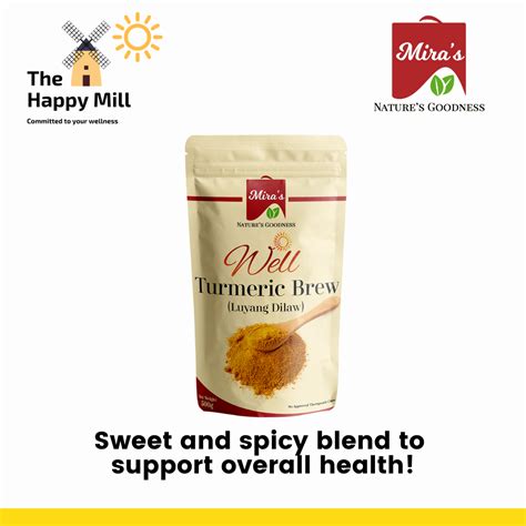 Mira's Turmeric Brew (Luyang Dilaw) Tea Powder | Lazada PH