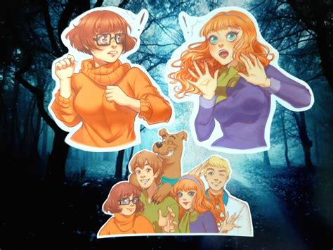 Scooby Doo Stickers - Etsy