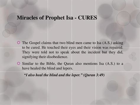 PPT - MIRACLES OF PROPHETS PowerPoint Presentation, free download - ID ...