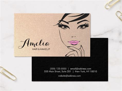 Beauty Salon Business Card Design - 33+ Free & Premium Download