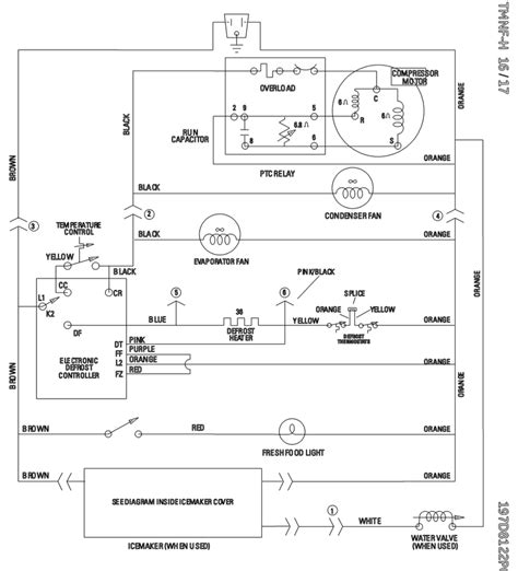 GE GTH18EBTZRWW Refrigerator Schematic - The Appliantology Gallery ...