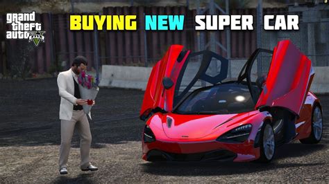 GTA 5 : MICHAEL BUYING NEW EXPENSIVE SUPER CAR - YouTube