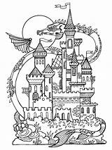Castle Coloring Pages  Free Printable sketch template