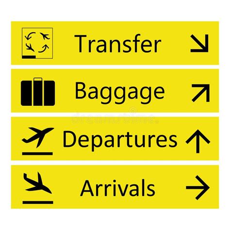 Airport Sign Clip Art