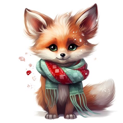 Christmas,Winter Fox,Others PNG Clipart - Royalty Free SVG / PNG