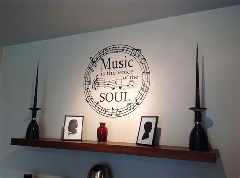 Music Wall Decor, Music Wall Art, Art Wall, Home Decor Decals, Art ...