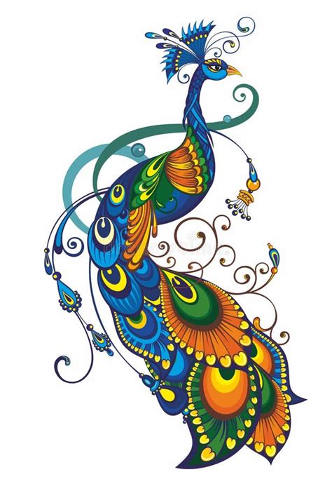 Fantasy Peacock Stock Illustrations – 6,057 Fantasy Peacock Stock ...