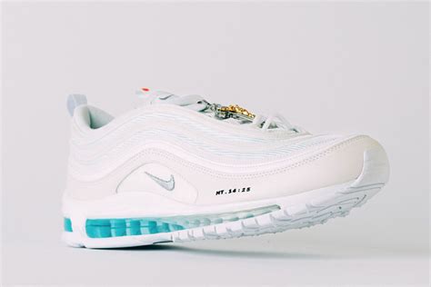 The Nike Air Max 97 'Jesus Shoe' has actual holy water in it