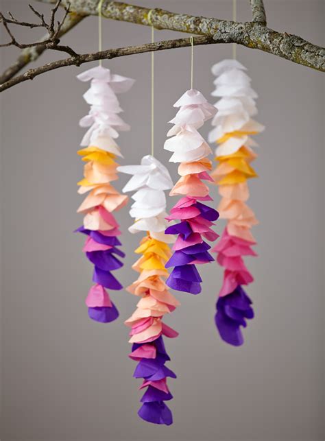 DIY Tissue Wisteria - Crate&Kids Blog