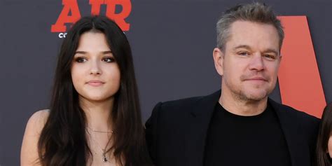 Matt Damon Says Daughter Isabella Still Roasts His Movies | Isabella ...