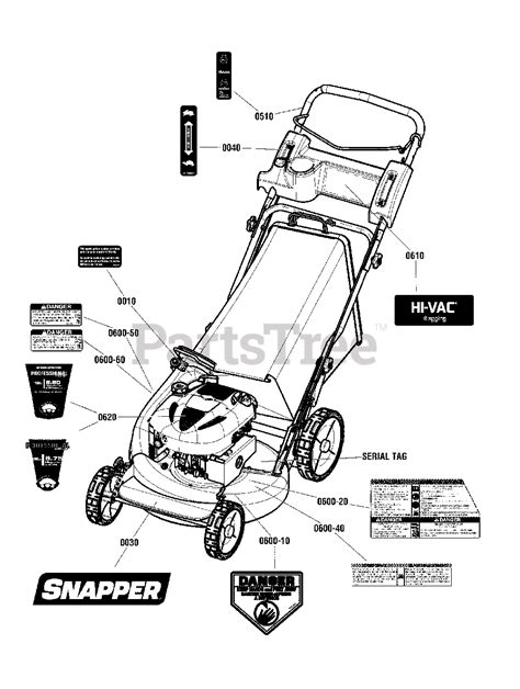 Snapper Mower Parts