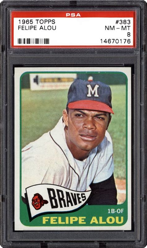 1965 Topps Felipe Alou | PSA CardFacts®