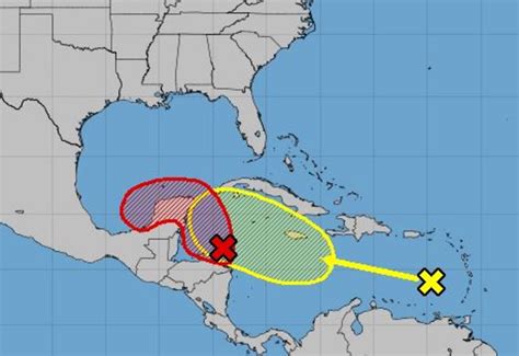 Tropical Cyclone Formation in Caribbean Likely By Saturday