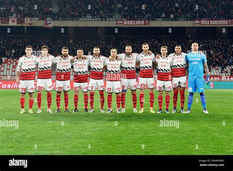 San Nicola stadium, Bari, Italy, March 01, 2023, SSC Bari Team during ...