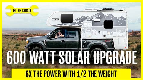 Solar Panel Install in Our Lance 825 Truck Camper | Rigid Solar Panels ...