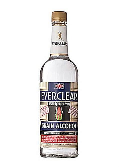 Everclear Grain Alcohol 190 P 750ML – Chambers Wine & Liquor