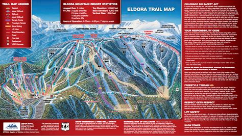 Eldora Mountain Resort Trail Map