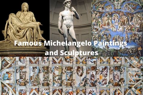 Michelangelo Famous Paintings And Sculptures