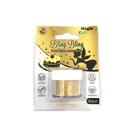 Super Gold Edible Glitter by Magic 14gr