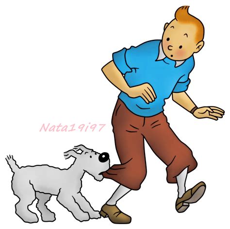 Tintin And Snowy by Nata19i97 on DeviantArt