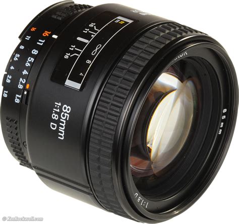 Nikon 85mm f/1.8 AF-D Review