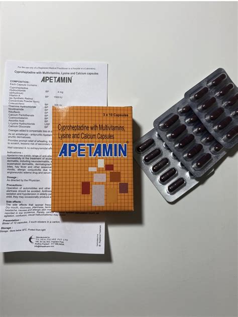 Apetamin capsules (3x10 caps)