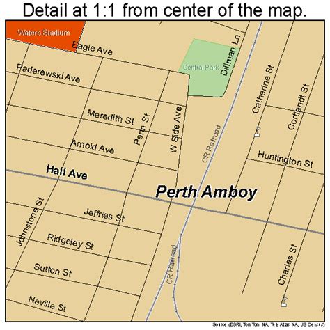 Map Of Perth Amboy Nj - Agathe Laetitia