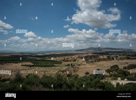 View of the Jezreel Valley ,Israel Stock Photo - Alamy