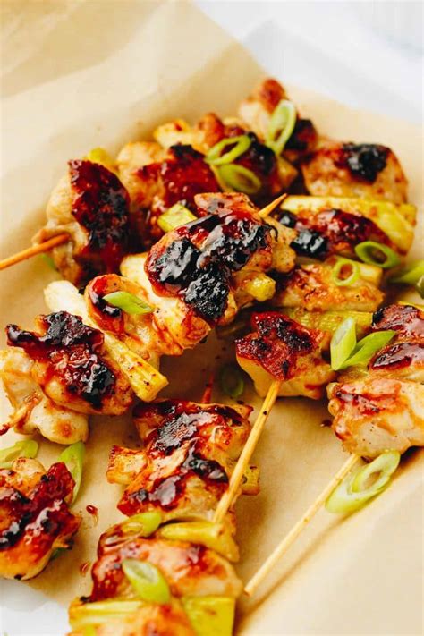 Chicken Yakitori Skewers (with Teriyaki Sauce) | I Heart Umami®