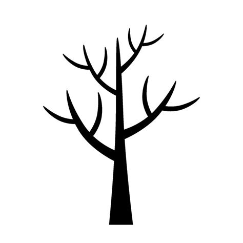 Tree without Leaves Silhouette Download Picture｜illustoon | Leaf ...