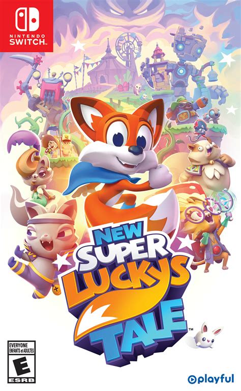 Brian Lindahl - New Super Lucky’s Tale Nintendo Switch Game Box Cover