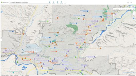 Farmington New Mexico Map - United States