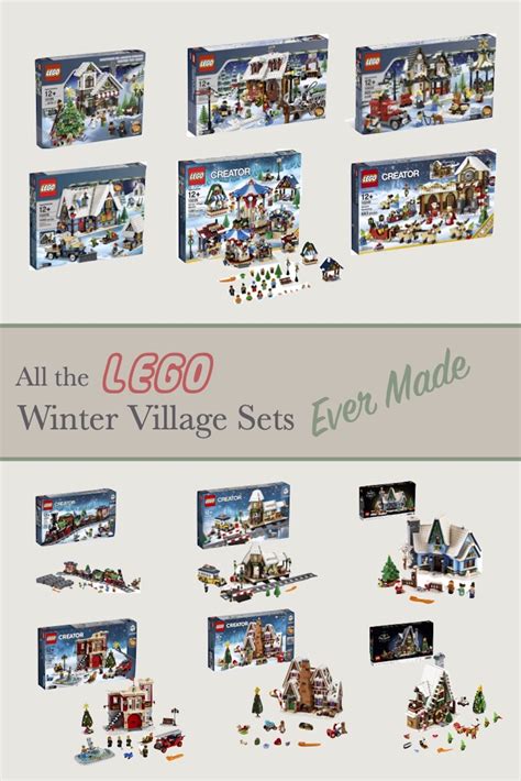 Lego Winter Village Sets - All 15! Updated for 2023 - Brick Land