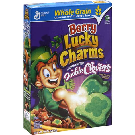 Lucky Charms Berry Cereal, Double Clovers | Cereal | Foodtown