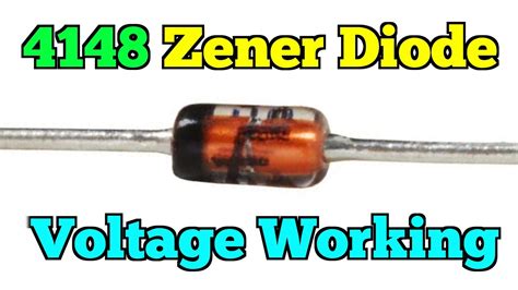 4148 zener diode voltage working || Zener Diode in Hindi || Electronics Verma - YouTube