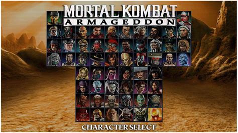 Pictures Of Mortal Kombat Armageddon Characters - Infoupdate.org