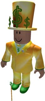 Roblox Rich Man Png