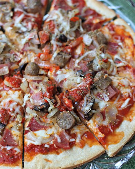 National Sausage Pizza Day | Spicy Multi-Sausage Pizza – The Foodie Patootie