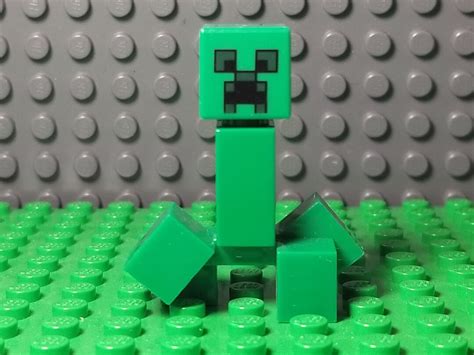 LEGO® Minecraft Creeper LEGO® Minifigure LEGO® Minifig - Etsy Polska